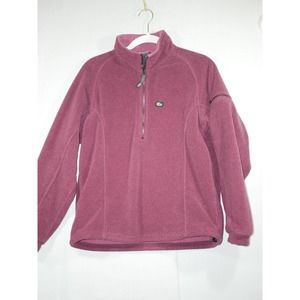 Vintage Lowe Alpine Polartec Fleece Jacket Women's Medium Purple 1/4 Zip Ireland